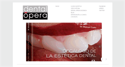 Desktop Screenshot of dentalopera.com